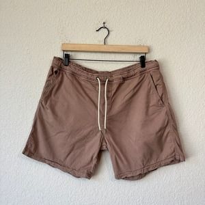 NN07 NO NATIONALITY Gregor 1154 Drawstring Shorts in Nougat